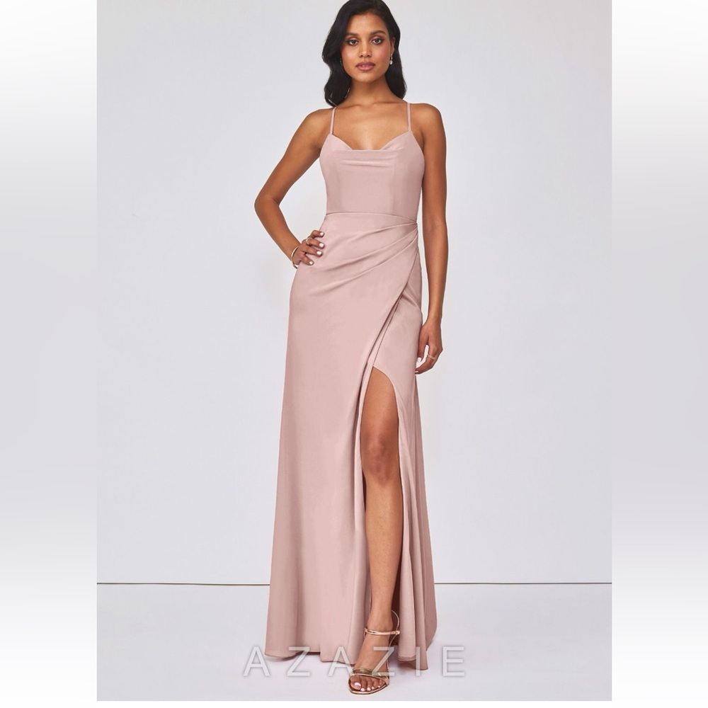 Azazie eilish dusty rose size medium